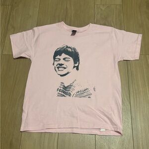 Harry Styles Ballet Pink Baby Tee
